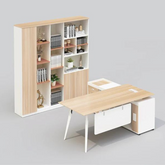 簡約時尚行政枱 Simple Fashion Executive Desk 香港辦公室傢俬及設計工程中心 Branding Works Furniture & Office Design